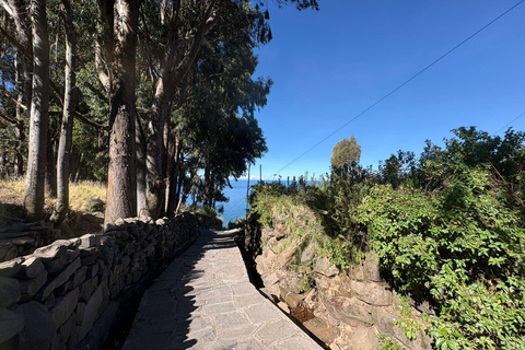 Excursion: 3 stops in the middle of Lake Titicaca, floating Uros and Taquile Excursion: 3 stops in the middle of Lake Titicaca, floating Uros Islands, and Taquile