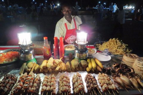 Zanzibar : marché alimentaire nocturne et expérience à la plage de MakachuZanzibar : marché alimentaire nocturne et expérience à Makachu Beach