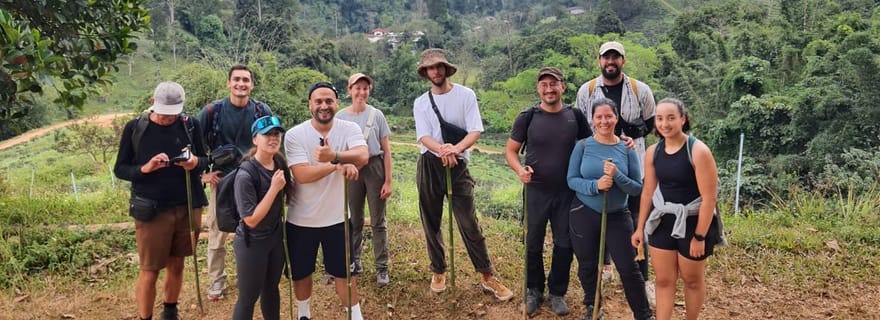 Chiang Rai : 2 jours de marche dans la jungle avec chute d'eau