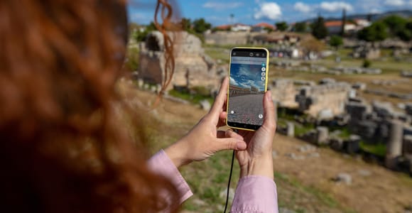 Acropolis of Lindos with Multilingual 3D Audiovisual Tour