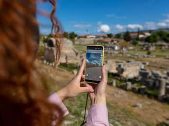 Acropolis of Lindos with Multilingual 3D Audiovisual Tour