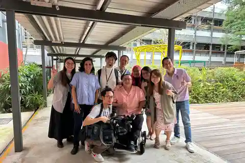 Singapore: Enabling Village Guided Tour by PWDs with Drinks