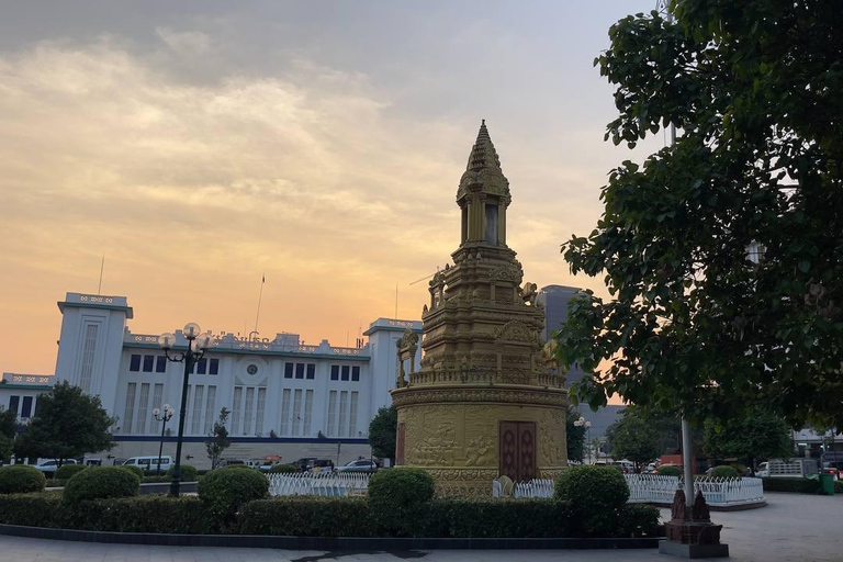 Visite à pied du marché local et de la culture de la ville de Phnom Penh