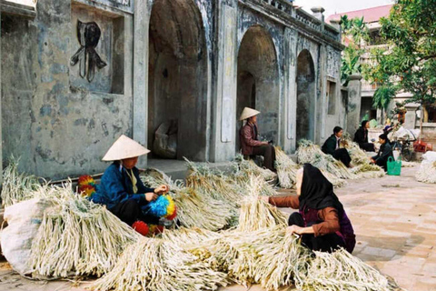 Vanuit Ha Noi: Conische hoed en wierook producerende dorpen tourHele dag: Wierook, Hoeden Maken &amp; Lak Kunst Tour in kleine groep