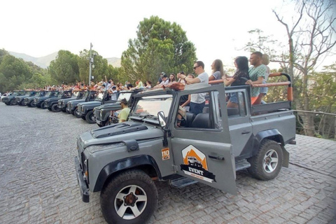 Alanya: Evening Jeep Safari with Sunset and Castle Views
