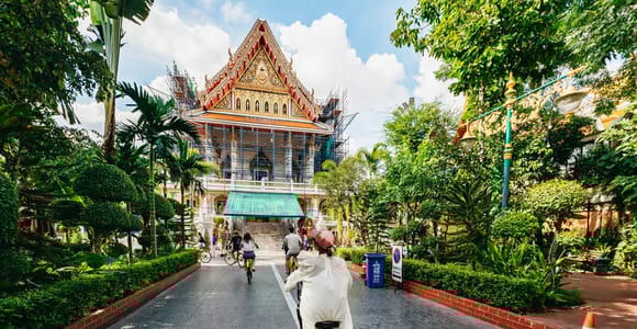 Bangkok Klassische Fahrradtour