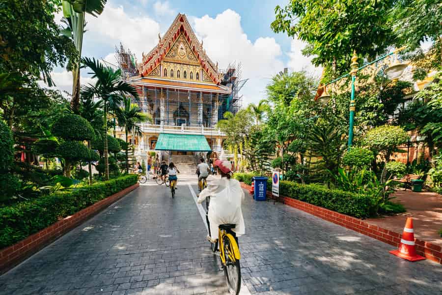 Bangkok Klassische Fahrradtour. Foto: GetYourGuide