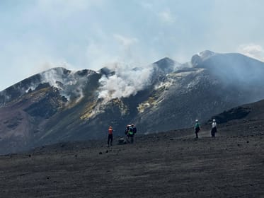 Etna Top 3300 Mt.: Trekking on the Active Volcano