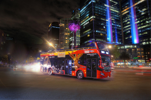 Città del Messico: Tour serale della città in autobus a due pianiTour notturno di Città del Messico