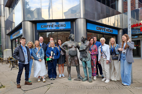 Belfast: Linen Quarter Guidad promenad tur