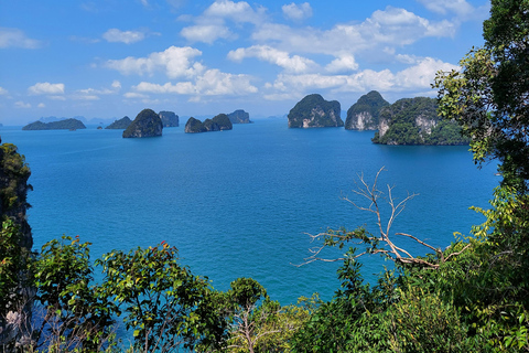 Khao Lak: Tradycyjna łódź do zatoki Phang Nga i na wyspę Hong