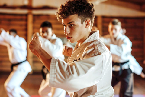 Traditional Taekwondo Lesson in Seoul: From Basic to Combat B. Combat Taekwondo
