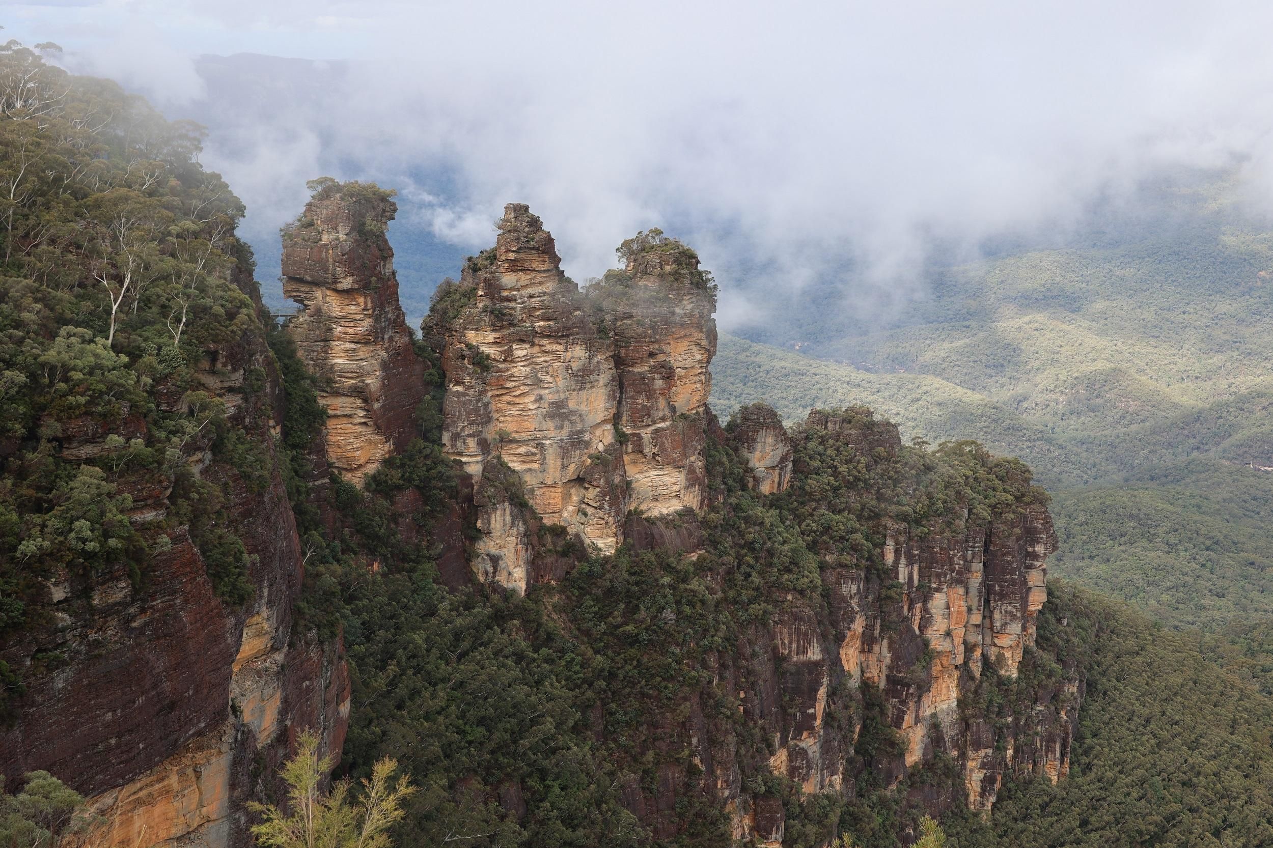 Blue Mountains – Three Sisters, Wasserfälle und Regenwald