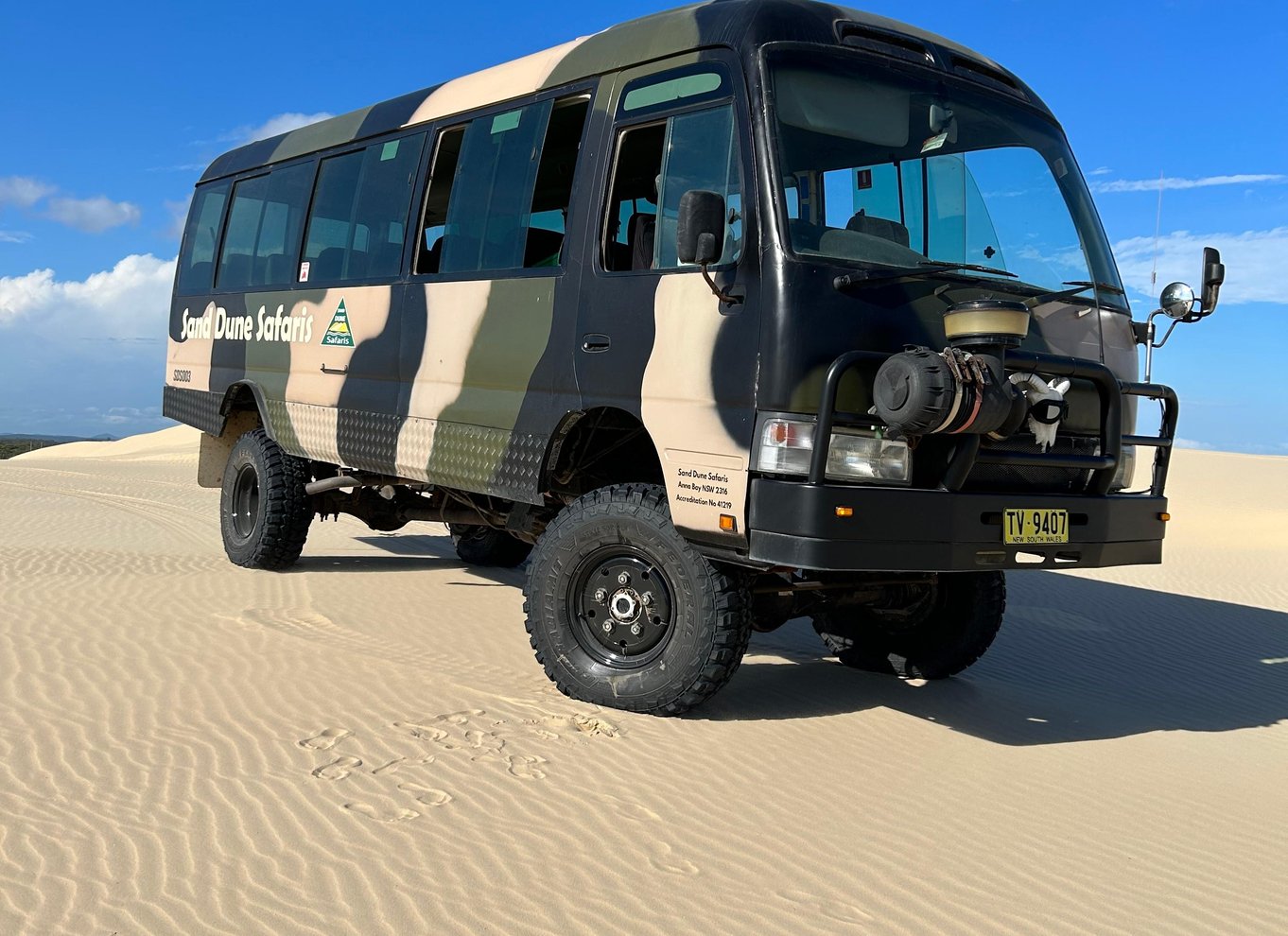 Port Stephens: Sandboarding og sandsurfing med 4WD-transport