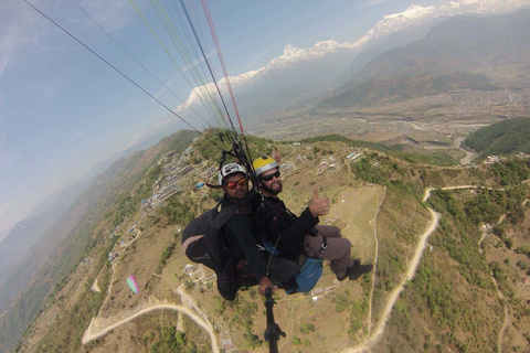 Sarangkot: Paragliding with Insurance, Photo, Video & Pickup