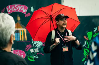 Glasgow-Rundgang: Mit einem Stand-up-Comedian