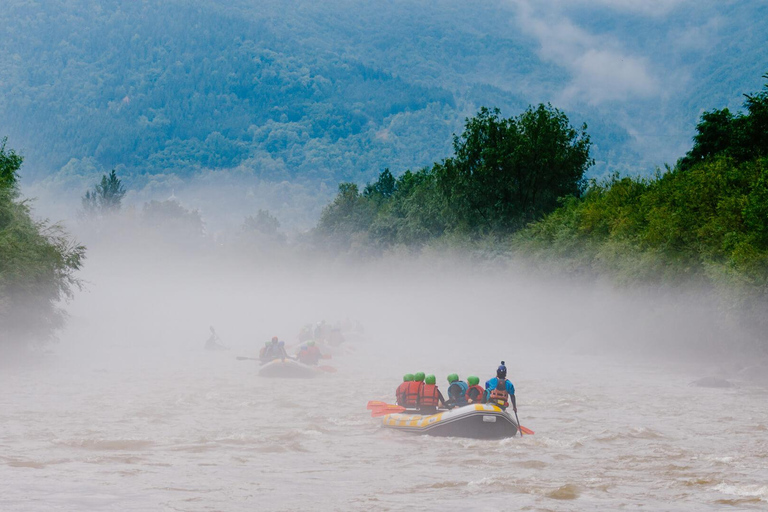 Rafting Romania's Longest Route: 14 km on Buzau River