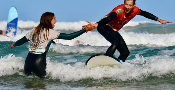 Famara: 5-Day Surfing Course with Immersion in Nature and Local Culture