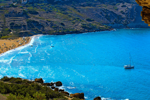 Da La Valletta: Tour in catamarano con tour Hop-on Hop-off di Gozo