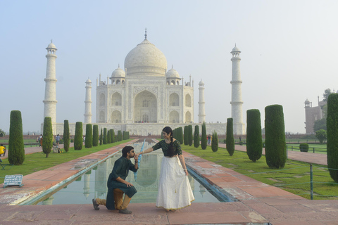 Vanuit Delhi: Taj Mahal en Fatehpur Sikri-tour op dezelfde dag