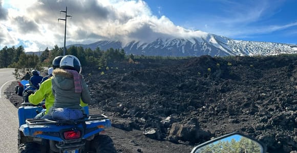 Etna Quad Tour with private transport