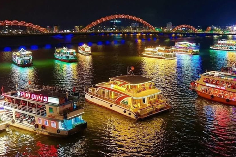 Da Nang: DIFF Fireworks Experience on a Han River Cruise [3rd Floor Seat] Set Menu Dinner Cruise | by TAURONGSONGHAN