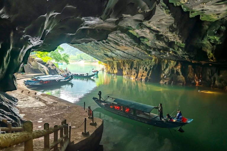 Phong Nha Cave & Paradise Cave: Guided Tour Boat & Explore Group Tour with Drop-Off in Hue