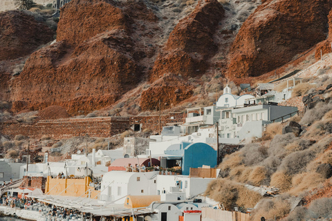 Visite unique de 3 heures de Santorin pour les passagers d&#039;un bateau de croisière