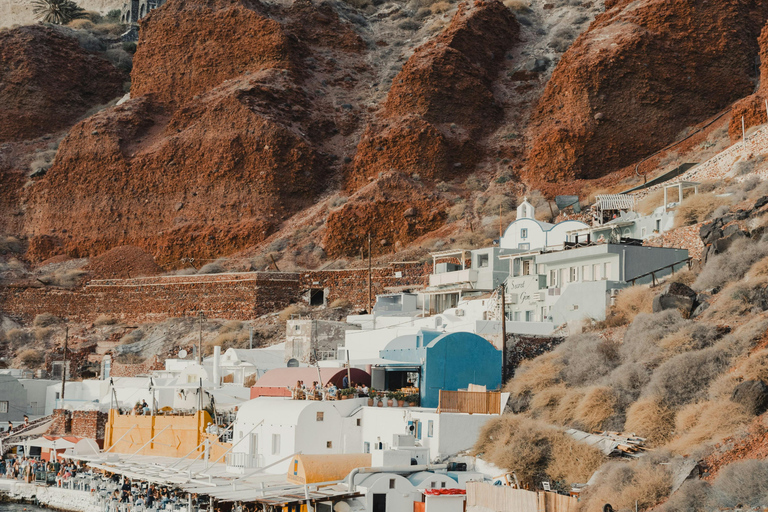 Visite unique de 3 heures de Santorin pour les passagers d&#039;un bateau de croisière