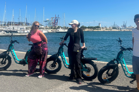 Valencia alles in één: stranden, oude stad &amp; stadskunsten per E-bikeGedeelde Tour Valencia Alles in één