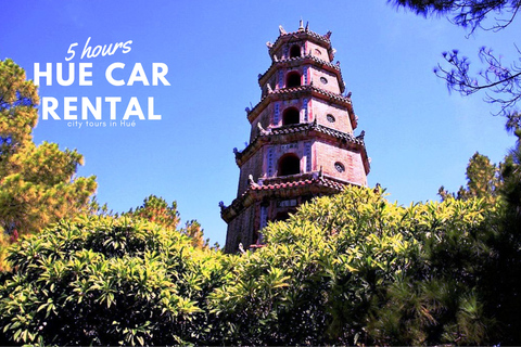 Hue City: 5 hours Hue Car Rental, city tours in Hué