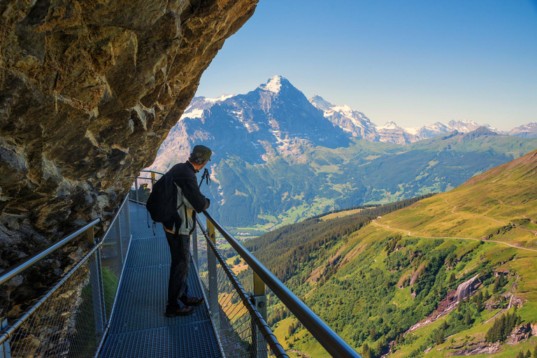 Private all day trip: Interlaken to Grindelwald & Cliff walk