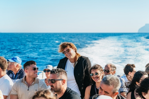 Capri: sightseeingtour per boot vanuit NapelsVanuit Napels zonder zwemmen
