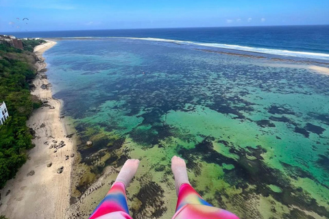 Pandawa Beach Tandem Paragliding Experience