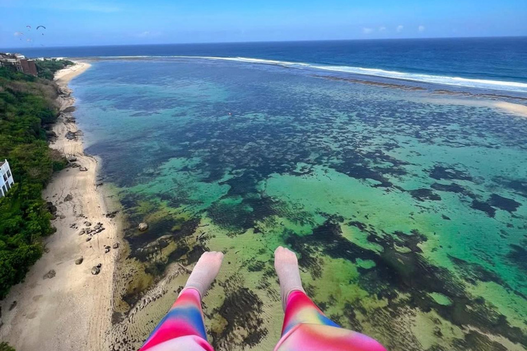 Pandawa Beach Tandem Paragliding Experience