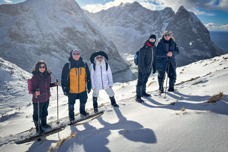 Reine: Winter Snowshoe Hike to Ryten – With Local Guide