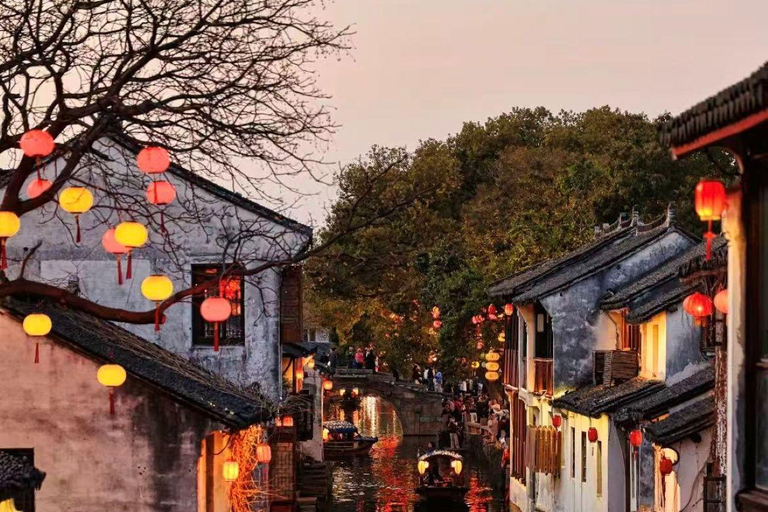Suzhou: Zhouzhuang Water Town Ticket & Digital Guide (Canals & Legends)