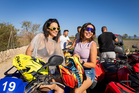 Mallorca: Quadtour met strandstop en uitzicht op de bergen