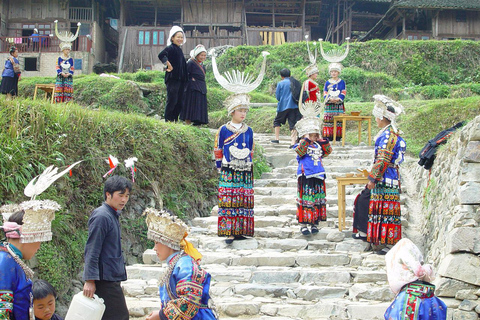 Zhangjiajie: Miao Village, Red Stone Forest & Furong Tour