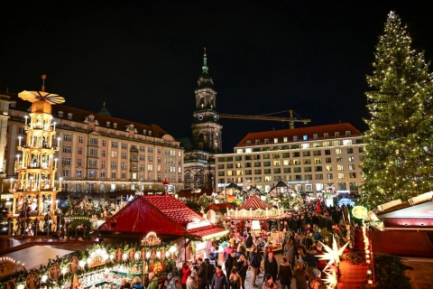Au départ de Prague : Marché de Noël de Dresde et visite du pont Bastei