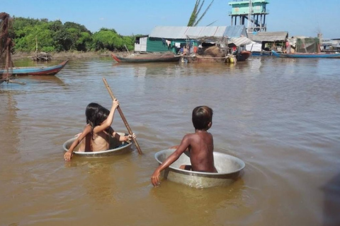 Excursão de 1 dia a Angkor e ao Lago Tonle Sap