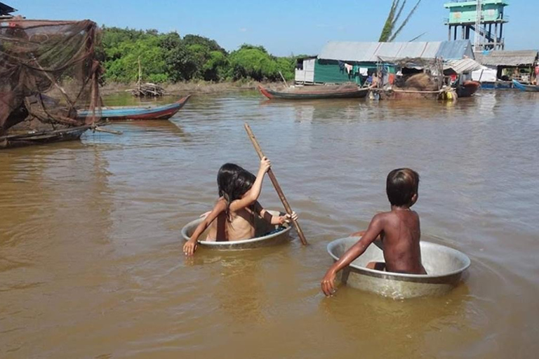 Excursão de 1 dia a Angkor e ao Lago Tonle Sap