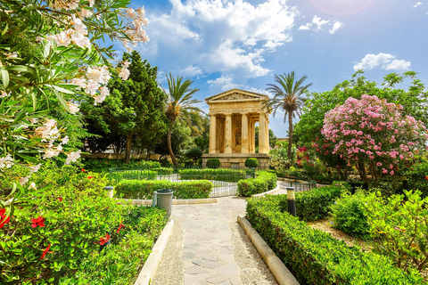 Geführter Rundgang durch Valletta mit lizenziertem GuideMit spanischsprachigem Guide oder Übersetzer
