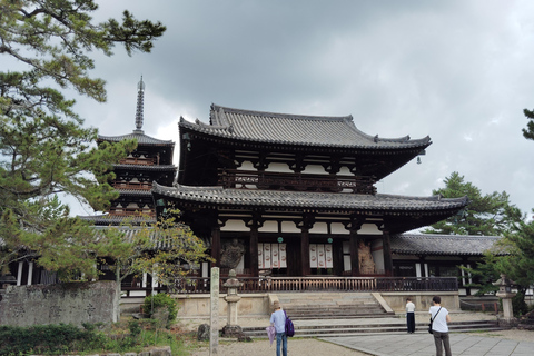 Nara : Hōryū-ji 2 heures au plus ancien bâtiment en bois du monde