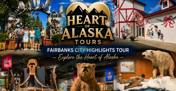 Fairbanks: City Highlights Tour with Museum Entry