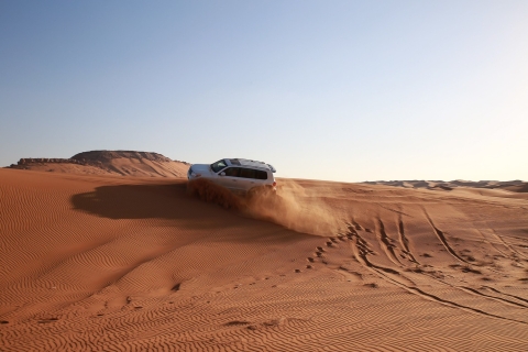 Dubaï : safari dans les dunes, chameau, sandboard et BBQVisite privée avec barbecue dans le camp bédouin (7 heures)