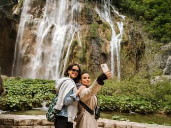 Da Zagabria: tour del Parco Nazionale dei Laghi di Plitvice con biglietti