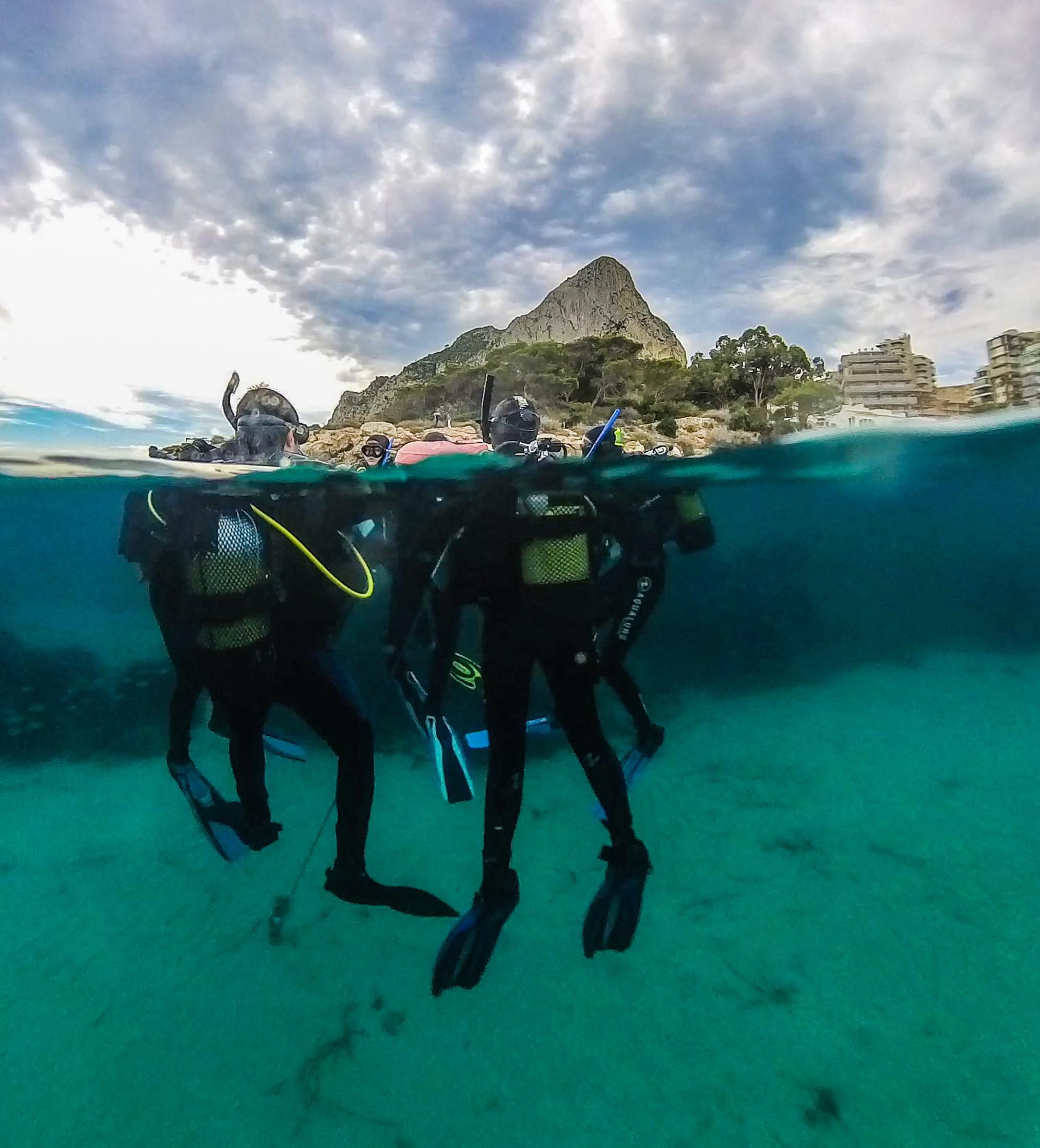 Dein erstes Taucherlebnis in Calpe: PADI Discover Scuba Diving Tauchen