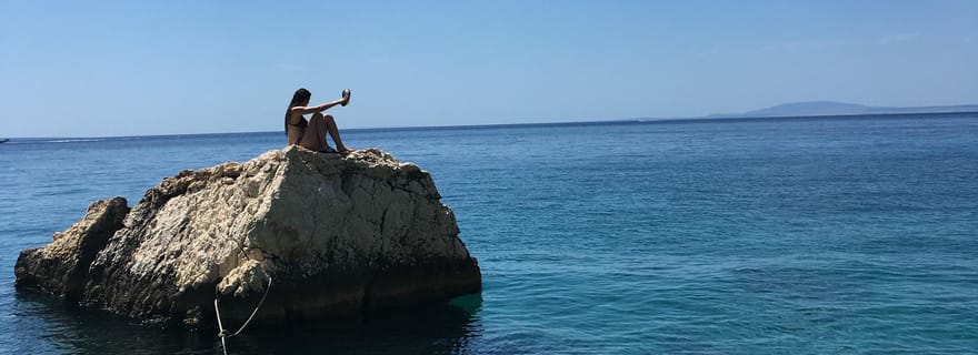 Les baies sauvages : Baignade et plongée avec masque et tuba avec le capitaine Bobo (privé)