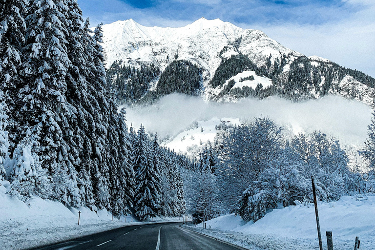Lyon : trajet panoramique vers Courchevel avec arrêt photos et pause café